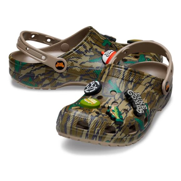 LUKE COMBS X CROCS Bootlegger CLASSIC CLOG Mossy Oak Camo Mens 7 Womens 9 - Picture 8 of 13